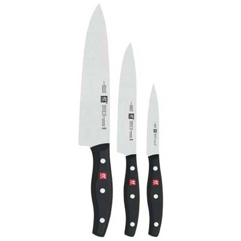 Set of knives, 13,5 cm, 42 cm, Acciaio inossidabile, Nero, Acciaio inossidabile - Foto 2
