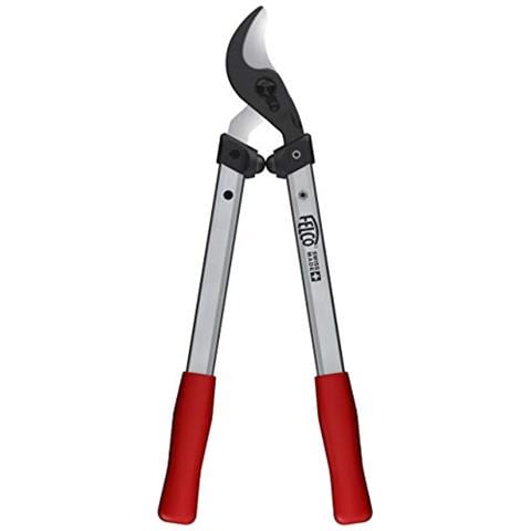 211-50 - Cesoie per potatura, a 2 Mani, con Testa di Taglio da 50 cm, Manici in alluminio intercambiabili, Taglio preciso e pulito, Colore: Rosso - Foto 1
