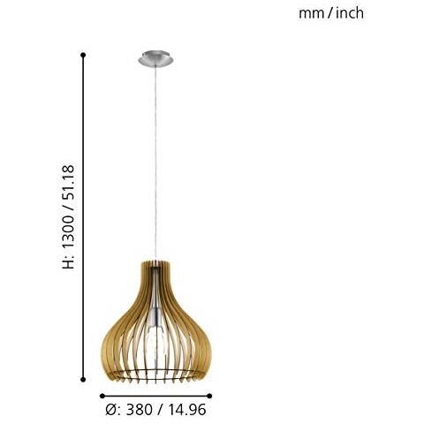 TINDORI Multicolore lampada a sospensione - Foto 3