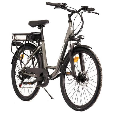 Bicicletta Elettrica J5 Plus Ruote 26" 36 Volt Motore 250 Watt Colore Grigio - Foto 2