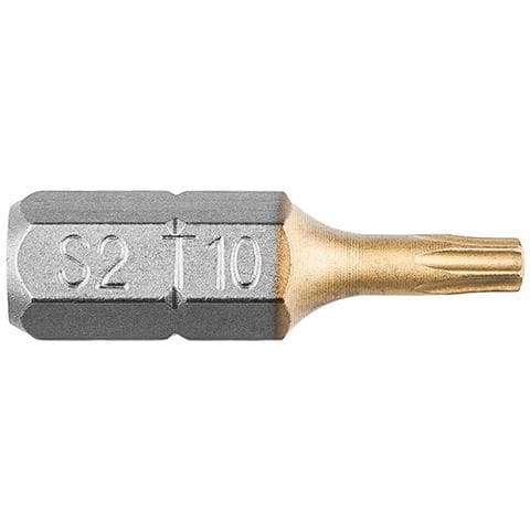 Bit Torx T10, 25mm S2 Tin, 2 Su Blister - Foto 3