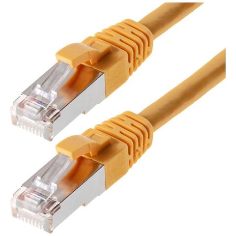 Cavo Patch Sf /utp Cat 5e Giallo 7,5 M - Foto 2