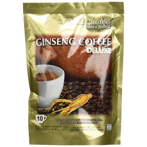 Ginseng Coffee Deluxe Caffè Solubile Al Ginseng 10 Stick Da 20g - Foto 1