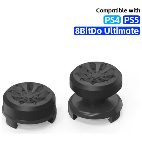 Cappucci Per Joystick Per Controller Ps4/ps5 Black - Foto 1