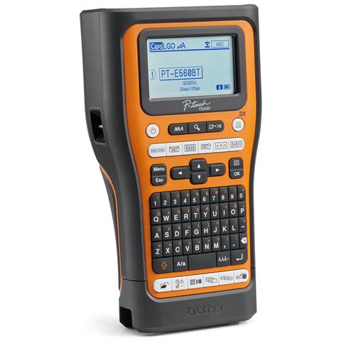 PT-E560BTSP stampante per etichette (CD) Trasferimento termico 180 x 180 DPI 30 mm /s Con cavo e senza cavo HSE /TZe Bluetooth QWERTY - Foto 2
