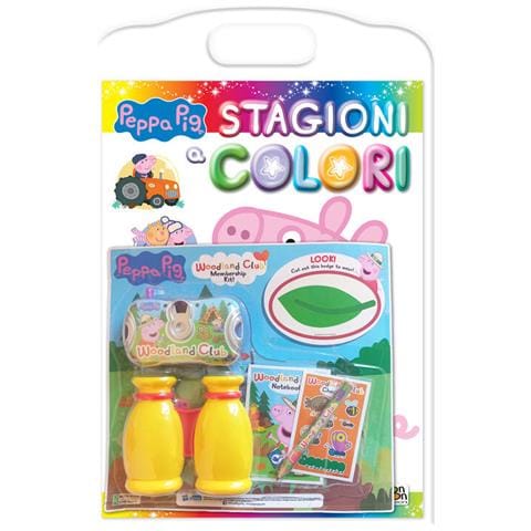 Cristina Panzeri - Stagioni a colori. Peppa Pig. Ediz. a colori. Con set dell'esploratore - Foto 1