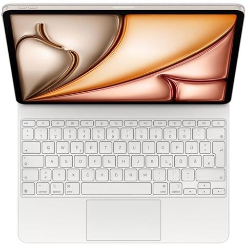 Apple Magic Keyboard For Ipad Air 13-inch (m3) - German - White (mdfw4d/a) - Foto 1