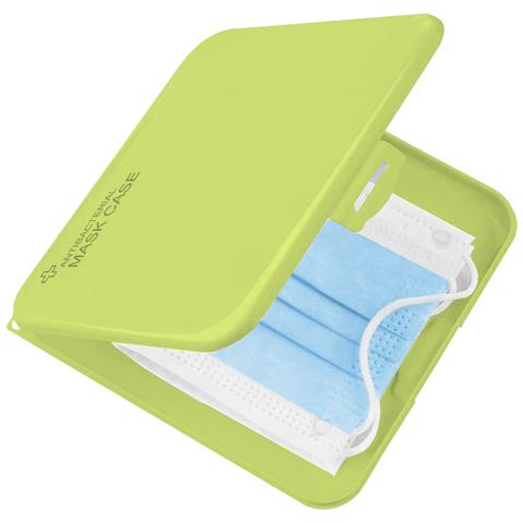 Pack Di 4 Porta Mascherine Igieniche Quadrati Slim, In 4 Colori - Foto 4