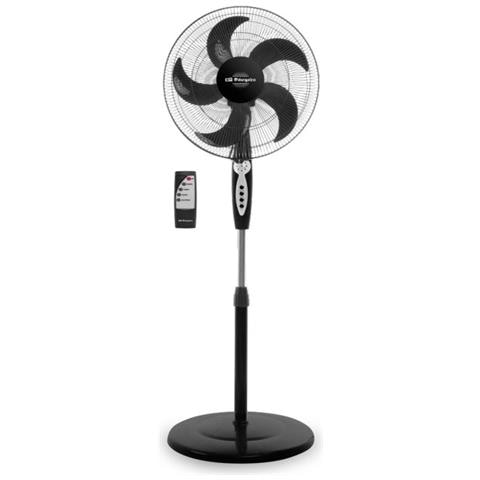 Ventilatore a Piantana SF0249 con 3 Liveli di Velocità Potenza 60 W Colore Nero - Foto 1