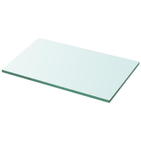 Lusso Casadino -  Mensole In Vetro Trasparente 2 Pz 30x12cm - Foto 1