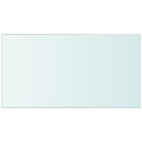 Lusso Casadino -  Mensole In Vetro Trasparente 2 Pz 30x12cm - Foto 3