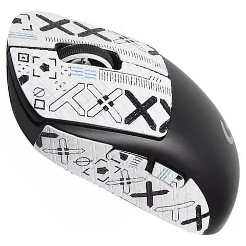 Adesivi Per Mouse Con Presa Migliorata Per Logitech Gpw2/gpw3 - Bianco - Foto 2