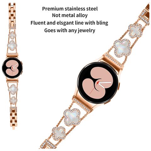 Cinturino Per Samsung Galaxy Watch 4/5/6 Pinkgold - Foto 2