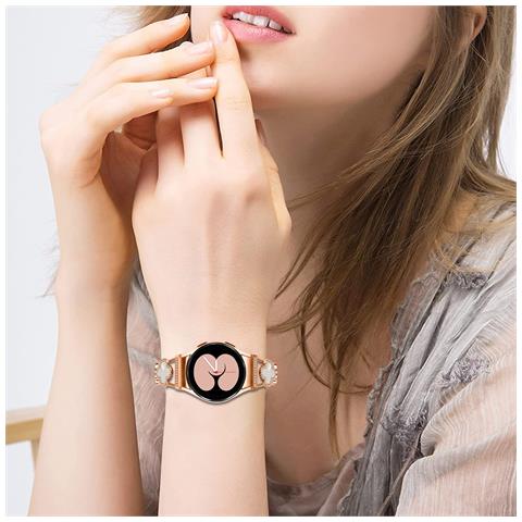 Cinturino Per Samsung Galaxy Watch 4/5/6 Pinkgold - Foto 6