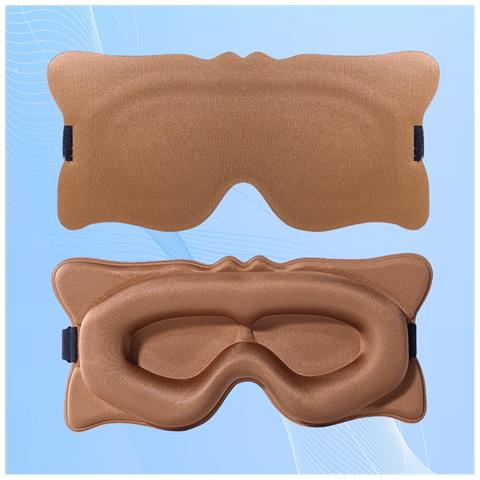Mascherina Per Dormire Sagomata 3d - Blocco Luce Definitivo Brown - Foto 2