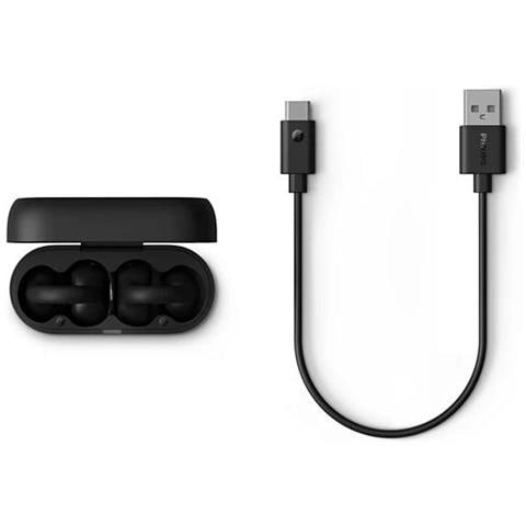 2000 series TAQ2000BK Auricolare True Wireless Stereo (TWS) clip auricolare, A orecchio aperto Musica e Chiamate Bluetooth Nero - Foto 8