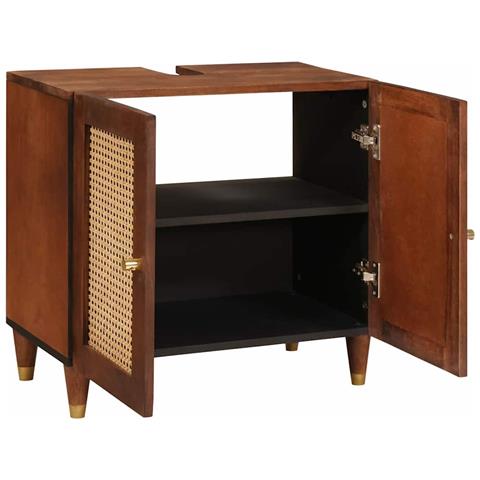 Armadio sottolavello con lo scaffale Marrone 62 x 33 x 58 cm - Foto 2