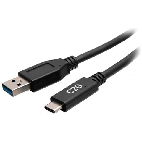 Cavo maschio USB-C® a USB-A, 6 pollici - USB 3.2 Gen 1 (5 Gbps) - Foto 1