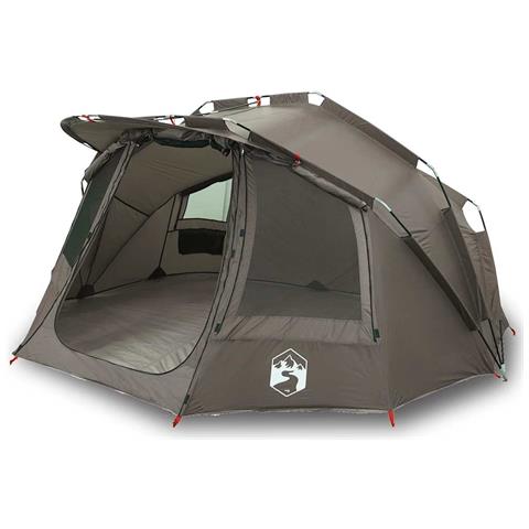 Tenda da Pesca per 5 Persone Grigia Impermeabile - Foto 1