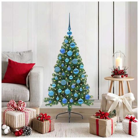 Albero di Natale artificiale con luci integrate Verde 120 cm - Foto 2