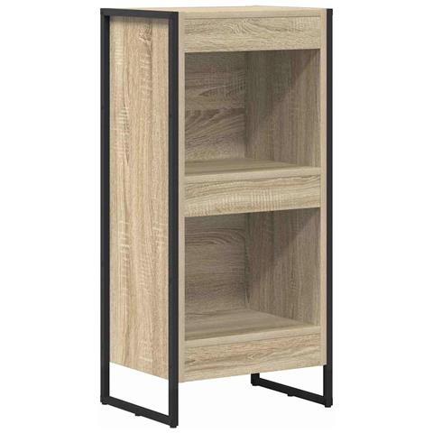 Armadio per Libri Sonoma 80 x 30 x 155 cm Legno multistrato - Foto 1