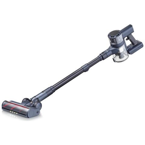 HV 7175 scopa elettrica Aspirapolvere elettrica Batteria Secco Senza sacchetto 0,5 L 200 W Blu, Metallico 2,2 Ah - Foto 6