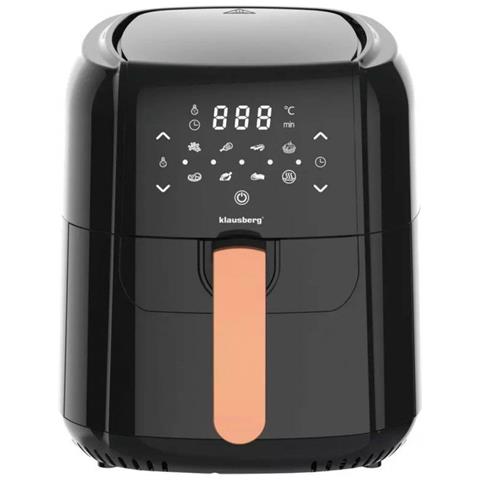 Friggitrice ad aria senza olio KB-7600 da 5,5 l con potenza di 1400 W - Foto 1