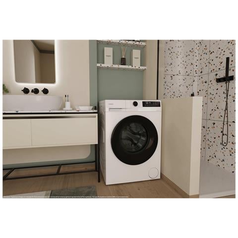 ProWash 300, Lavasciuga Slim 8+5 KG, 10% più efficente della classe A, 1400 giri, Bianco, Inverter, Fresh Vapor, GWD 485SB6-S - Foto 2
