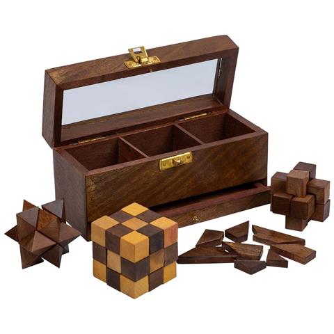 Set Di 4 Puzzle 17x6,5x7,5h - Foto 1