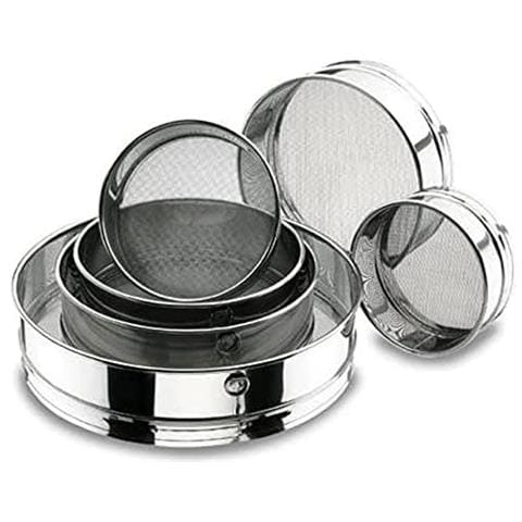 68058 - Setaccio in acciaio inox a 50 fori /pollice, 18 cm - Foto 1