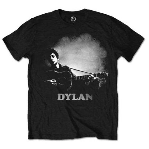 Bob Dylan - Guitar & Logo (T-Shirt Unisex Tg. M) - Foto 1