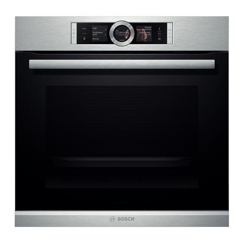 BOSCH - Forno Elettrico da Incasso Serie 8 HSG636BS1 Capacità 71 L  Multifunzione Ventilato Cottura a Vapore Colore Acciaio inox / Nero - ePRICE