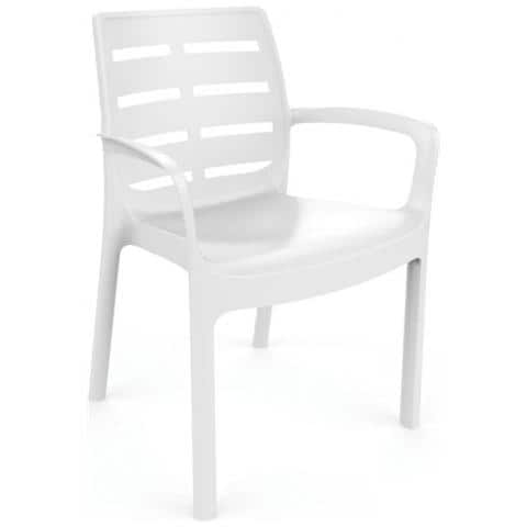Sedia Impiilabile Colore Bianco - Modello Borneo - Foto 2