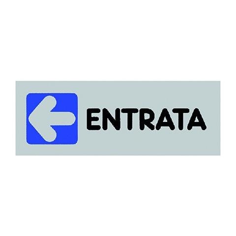 Cartello Adesivo Entrata 15x5 Cm - Foto 3