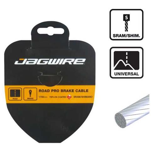 Cavi Brake Housing Pro Road Polished Slick Stainless Ricambi Dei Componenti 1.1 X 2300 Mm - Foto 1