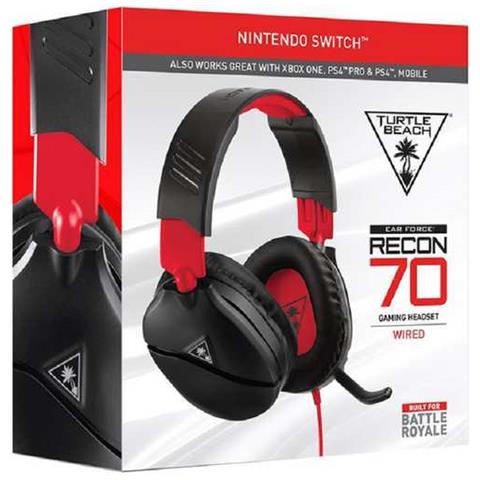 Recon 70 Cuffia Gaming Stereo Padiglione Auricolare Cablato con Microfono Integrato Colore Nero / Rosso - Foto 6