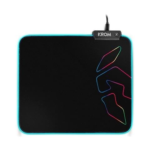 Tappetino Gaming Con Illuminazione Led Knout Rgb (32 X 27 X 0,3 Cm) Nero - Foto 2