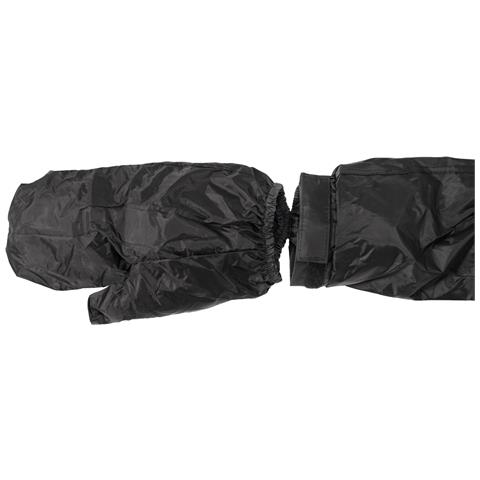 Tuta Antipioggia Completo Impermeabile Copri Guanto Copri Stivale Moto Nero 3xl - Foto 2