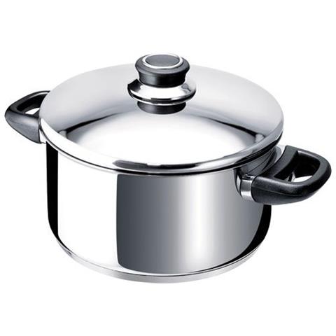 -12031244 - Pentola Con Tuttofare Coperchio In Acciaio Inox, 24 Centimetri - Foto 1