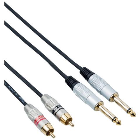 Rcjj150 Special Series Cavo Jack 6,3 Doppio Rca Da 1,5 Mt. - Foto 1