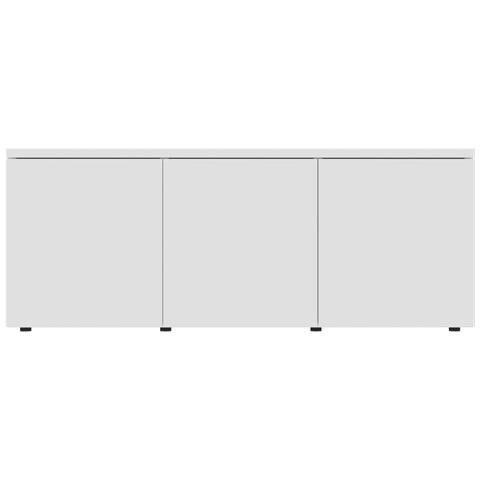 Mobile Porta TV Bianco 80x34x30 cm in Legno Multistrato - Foto 7