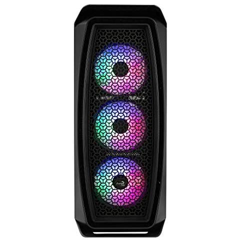 Aeroonefrostbk, Case Pc Atx, 4 Ventole Rgb, Pannello In Vetro, Nero - Foto 2