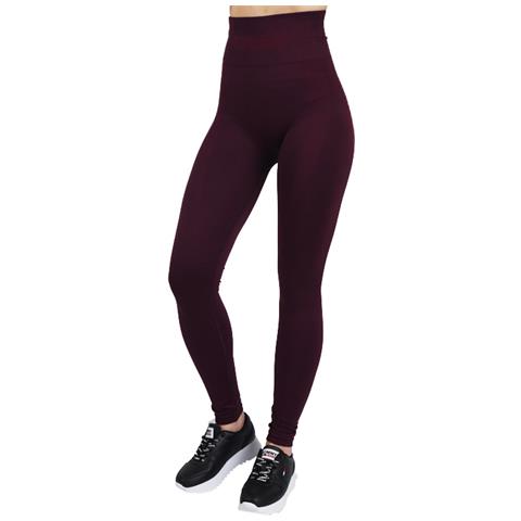 Push Up Leggings, Donna, Borgogna, Ghette, Numero: S Eu - Foto 1