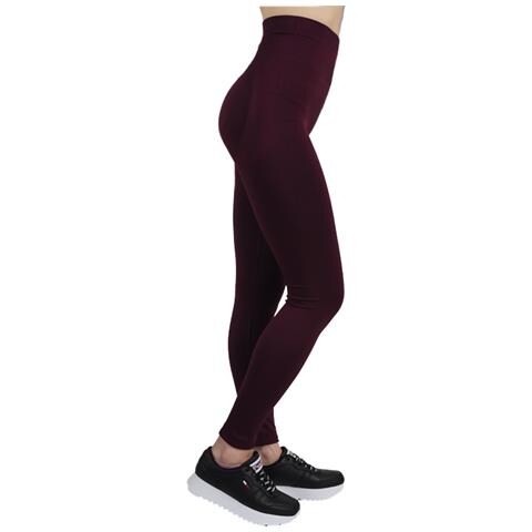 Push Up Leggings, Donna, Borgogna, Ghette, Numero: S Eu - Foto 4