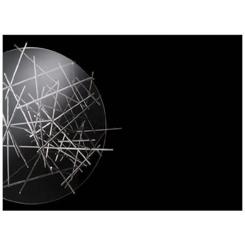 Tavolino Blow Up FC09 Acciaio Cromato / Vetro - Foto 2