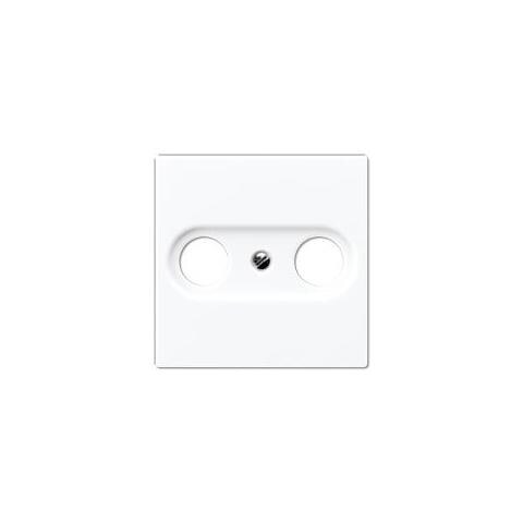 A 561 Bfpltv Ww Bianco Placca Per Interruttori E Coperchio Per Presa - Foto 1