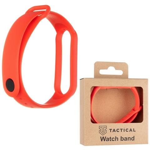 Cinturino 656 Originale Silicone Per Xiaomi Mi Band 5 - 6 Red - Foto 1