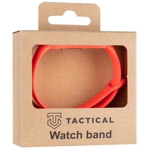 Cinturino 656 Originale Silicone Per Xiaomi Mi Band 5 - 6 Red - Foto 4