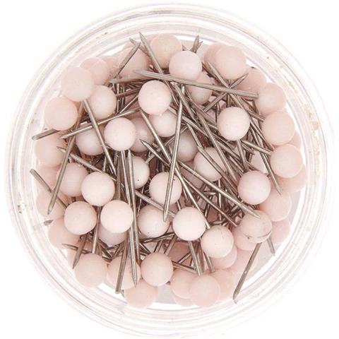 100 Piccole Spille Decorative, Rosa - Foto 1