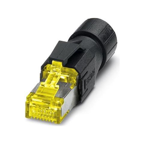 Phoenix Vs-08-rj45-10g /q Rj-45 Nero, Giallo Cavo Di Collegamento - Foto 1
